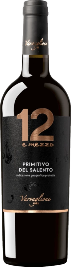 3er Vorteils-Weinpaket - 12 E Mezzo Primitivo - Varvaglione -Chevalier Wine Geschaft 12 e mezzo primitivo del salento varvaglione2YI3RIBCLGHCb 2