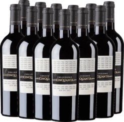 12er Vorteils-Weinpaket - Collezione Cinquanta Vino Rosso D'Italia - Cantine San Marzano -Chevalier Wine Geschaft 12er collezione cinquanta cantine san marzano