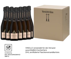 12x Vorteils-Weinpaket Rosé Reserve Brut - Sekthaus Raumland 13 12x Vorteils-Weinpaket Rosé Reserve Brut - Sekthaus Raumland -Chevalier Wine Geschaft 12er versandkarton vorlagerosereserve