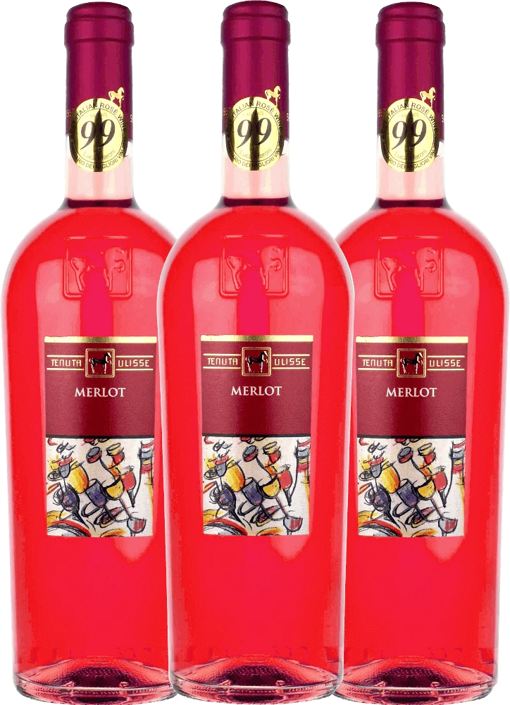 3er Vorteils-Weinpaket - Merlot Rosato - Tenuta Ulisse 3 3er Vorteils-Weinpaket - Merlot Rosato - Tenuta Ulisse