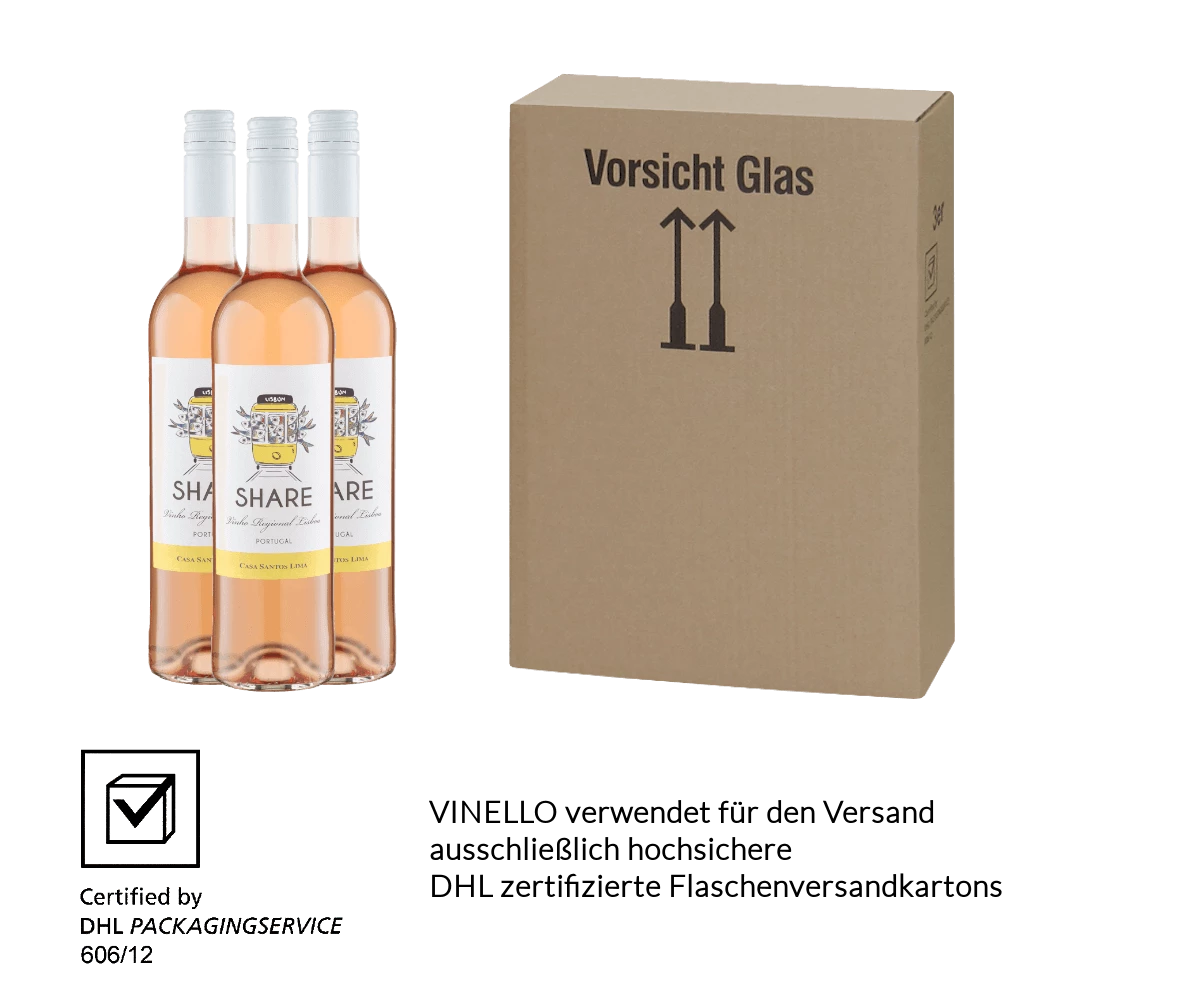3x Vorteils-Weinpaket Share Rosato - Casa Santos Lima 7 3x Vorteils-Weinpaket Share Rosato - Casa Santos Lima - Image 5