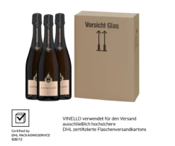 3x Vorteils-Weinpaket Rosé Reserve Brut - Sekthaus Raumland -Chevalier Wine Geschaft 3er versandkarton vorlagerosereserve