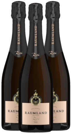 3x Vorteils-Weinpaket Rosé Reserve Brut - Sekthaus Raumland -Chevalier Wine Geschaft 3errose reserve brut sekthaus raumland