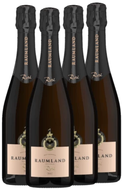 4x Vorteils-Weinpaket Rosé Reserve Brut - Sekthaus Raumland