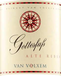Gottesfuß Wiltingen Riesling Alte Reben GG - Van Volxem -Chevalier Wine Geschaft 520102 label