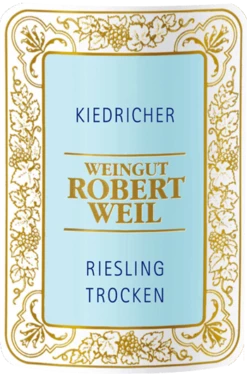 Kiedricher Riesling Trocken - Robert Weil 5 Kiedricher Riesling Trocken - Robert Weil -Chevalier Wine Geschaft 540701 label