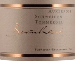 Schweigener Auxerrois Tonmergel - Bernhart