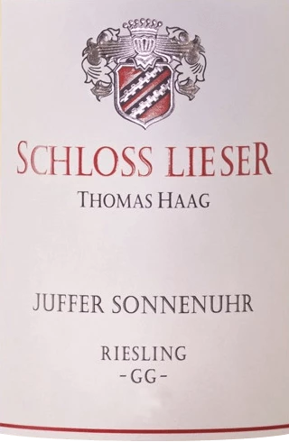 Brauneberg Juffer Sonnenuhr Riesling GG - Schloss Lieser 3 Brauneberg Juffer Sonnenuhr Riesling GG - Schloss Lieser