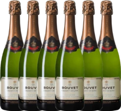 6er Vorteils-Weinpaket - Crémant Brut Blanc Excellence - Bouvet Ladubay