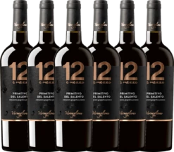 6er Vorteils-Weinpaket - 12 E Mezzo Primitivo - Varvaglione