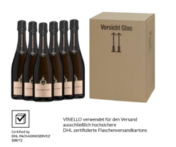 6x Vorteils-Weinpaket Rosé Reserve Brut - Sekthaus Raumland -Chevalier Wine Geschaft 6er versandkarton vorlagerosereserve
