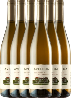 6er Vorteilspaket Loureiro & Alvarinho Vinho Verde DOC - Quinta Da Aveleda -Chevalier Wine Geschaft 6er vinho verde quinta da aveleda