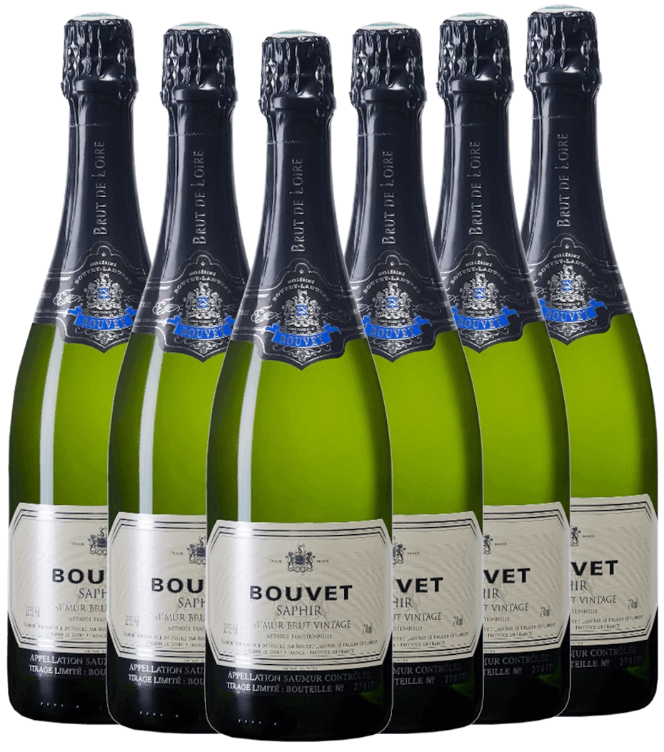 6x Vorteils-Weinpaket Crémant Saphir Saumur Brut - Bouvet Ladubay 3 6x Vorteils-Weinpaket Crémant Saphir Saumur Brut - Bouvet Ladubay