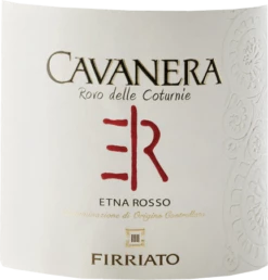 Cavanera Rovo Delle Coturnie Etna Rosso DOC - Firriato 5 Cavanera Rovo Delle Coturnie Etna Rosso DOC - Firriato -Chevalier Wine Geschaft Cavanera Firriato Ettikett