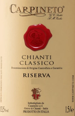 Chianti Classico Riserva DOCG 1,5 L Magnum - Carpineto