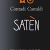 Satèn Brut Franciacorta DOCG - Contadi Castaldi -Chevalier Wine Geschaft Contadi Castaldi Saten Etikett