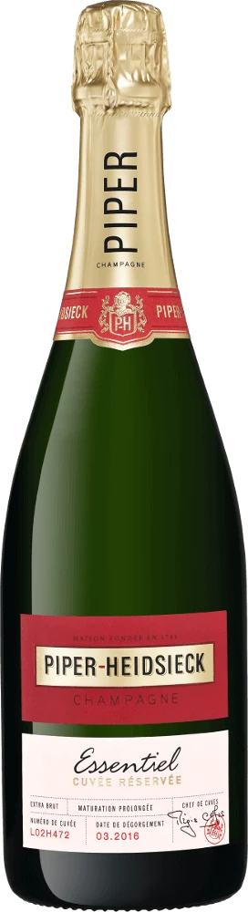 Champagner Essentiel Cuvée Réservée Extra Brut - Piper-Heidsieck 3 Champagner Essentiel Cuvée Réservée Extra Brut - Piper-Heidsieck