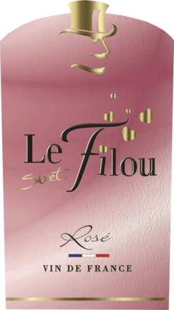 Le Sweet Filou Rosé - Le Filou -Chevalier Wine Geschaft Le Sweet Filou rose 750 LGCF label