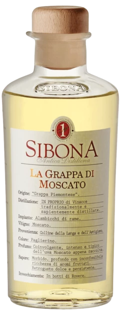 La Grappa Di Moscato - Linea Graduata - Sibona