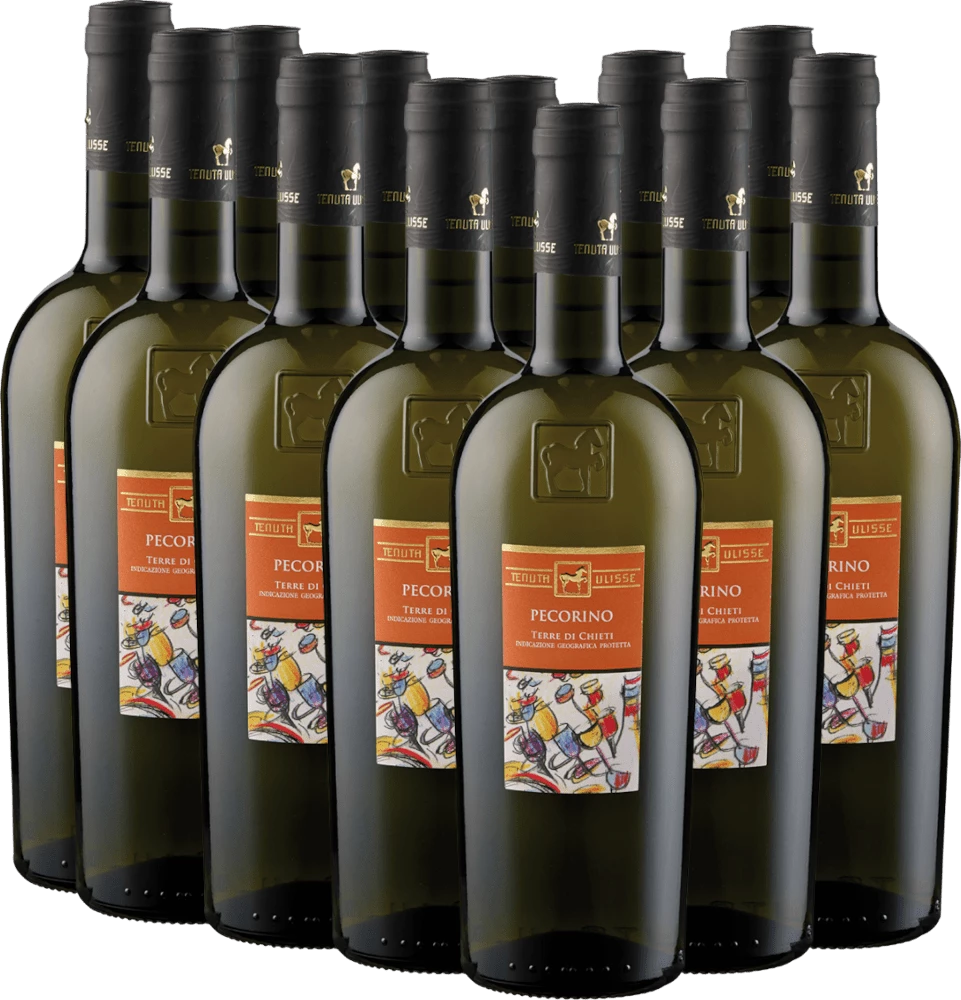Pecorino Terre Di Chieti IGP - Tenuta Ulisse 12x Vorteilspaket 3 Pecorino Terre Di Chieti IGP - Tenuta Ulisse 12x Vorteilspaket