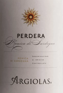 Perdera Monica Di Sardegna DOC - Argiolas