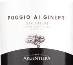 Poggio Ai Ginepri Bolgheri DOC - Tenuta Argentiera