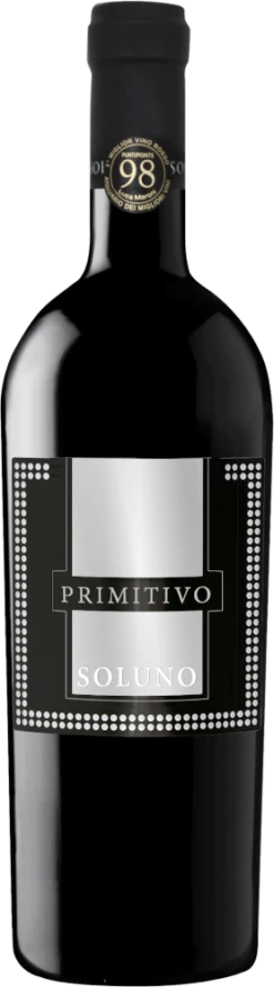 12x Vorteils-Weinpaket Soluno Primitivo - Lorusso Michele -Chevalier Wine Geschaft Soluno Rotwein Italien Primitivo 1