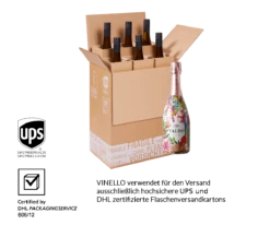 6er Vorteils-Weinpaket - Paradise Spumante Rosé - Valdo