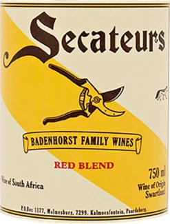 Secateurs Red Blend Swartland WO - A.A. Badenhorst