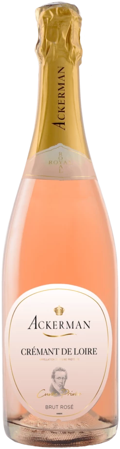 Cuvée Privée Rosé Brut Crémant De Loire AOP - Ackerman