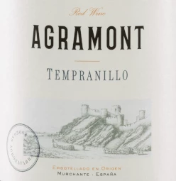 Agramont Tempranillo Roble DO - Bodegas Agronavarra