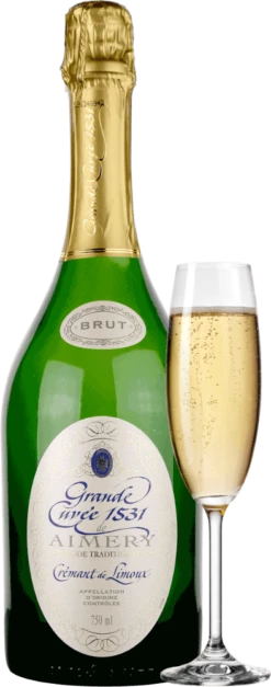 12er Vorteilspaket - Aimery Grande Cuvée 1531 Crémant Brut - Sieur D'Arques