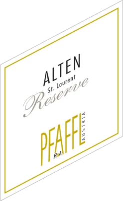 Alten St. Laurent Reserve - Weingut Pfaffl