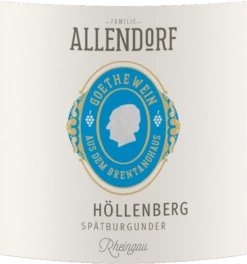 Assmannshäuser Höllenberg Spätburgunder Großes Gewächs - Fritz Allendorf