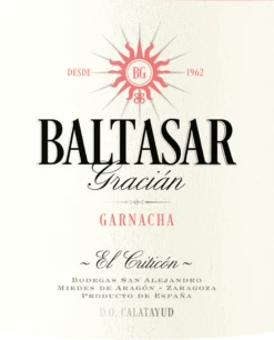 Baltasar Gracián Garnacha Rosado DO - Bodegas San Alejandro