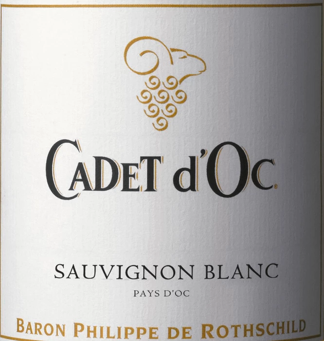 Cadet D'Oc Sauvignon Blanc - Baron Phillippe De Rothschild 3 Cadet D'Oc Sauvignon Blanc - Baron Phillippe De Rothschild