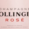 Champagner Rosé Brut - Bollinger 2 Champagner Rosé Brut - Bollinger -Chevalier Wine Geschaft bollinger champagner rose etikett