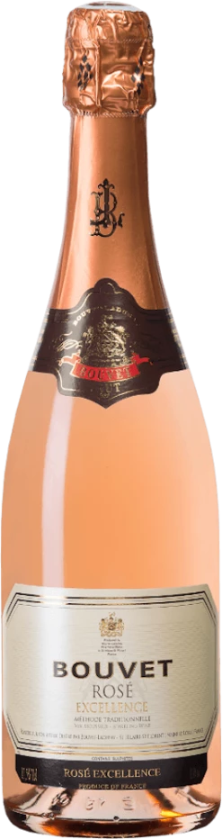 12er Vorteils-Weinpaket - Crémant Brut Rosé Excellence - Bouvet Ladubay