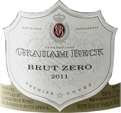 Cap Classique Brut Zero - Graham Beck
