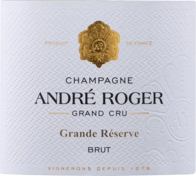 Champagner Grand Réserve Grand Cru - André Roger 3 Champagner Grand Réserve Grand Cru - André Roger