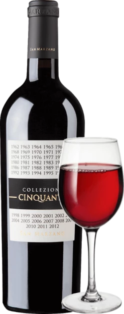 Collezione Cinquanta Vino Rosso D'Italia - Cantine San Marzano
