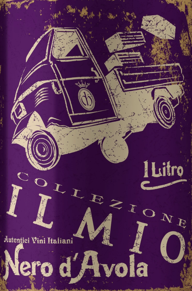 Nero D'Avola Sicilia DOC 1,0 L - Collezione Il Mio 4 Nero D'Avola Sicilia DOC 1,0 L - Collezione Il Mio - Image 2