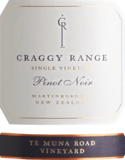 Te Muna Road Vineyards Pinot Noir - Craggy Range