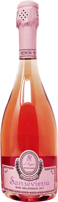 E Nero Di Troia Rose' Brut Sansevieria Metodo ClassicoAstucciato - D'Araprì