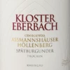 Assmannshäuser Höllenberg Spätburgunder Crescentia - Kloster Eberbach -Chevalier Wine Geschaft eberbach hoellenberg spaetburgunder etikett