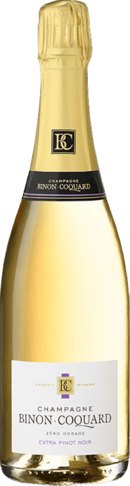 Extra Pinot Noir Zero Dosage - Champagne Binon-Coquard 3 Extra Pinot Noir Zero Dosage - Champagne Binon-Coquard