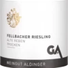 Fellbacher Riesling Alte Reben - Aldinger 1 Fellbacher Riesling Alte Reben - Aldinger -Chevalier Wine Geschaft fellbacher riesling alte reben aldinger label