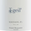 Edition F Grauer Burgunder Trocken - Geils Sekt- Und Weingut -Chevalier Wine Geschaft geils grauburgunder etikett