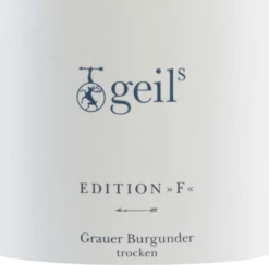 Edition F Grauer Burgunder Trocken - Geils Sekt- Und Weingut