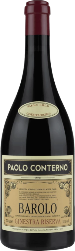 Ginestra Barolo Riserva DOCG - Paolo Conterno